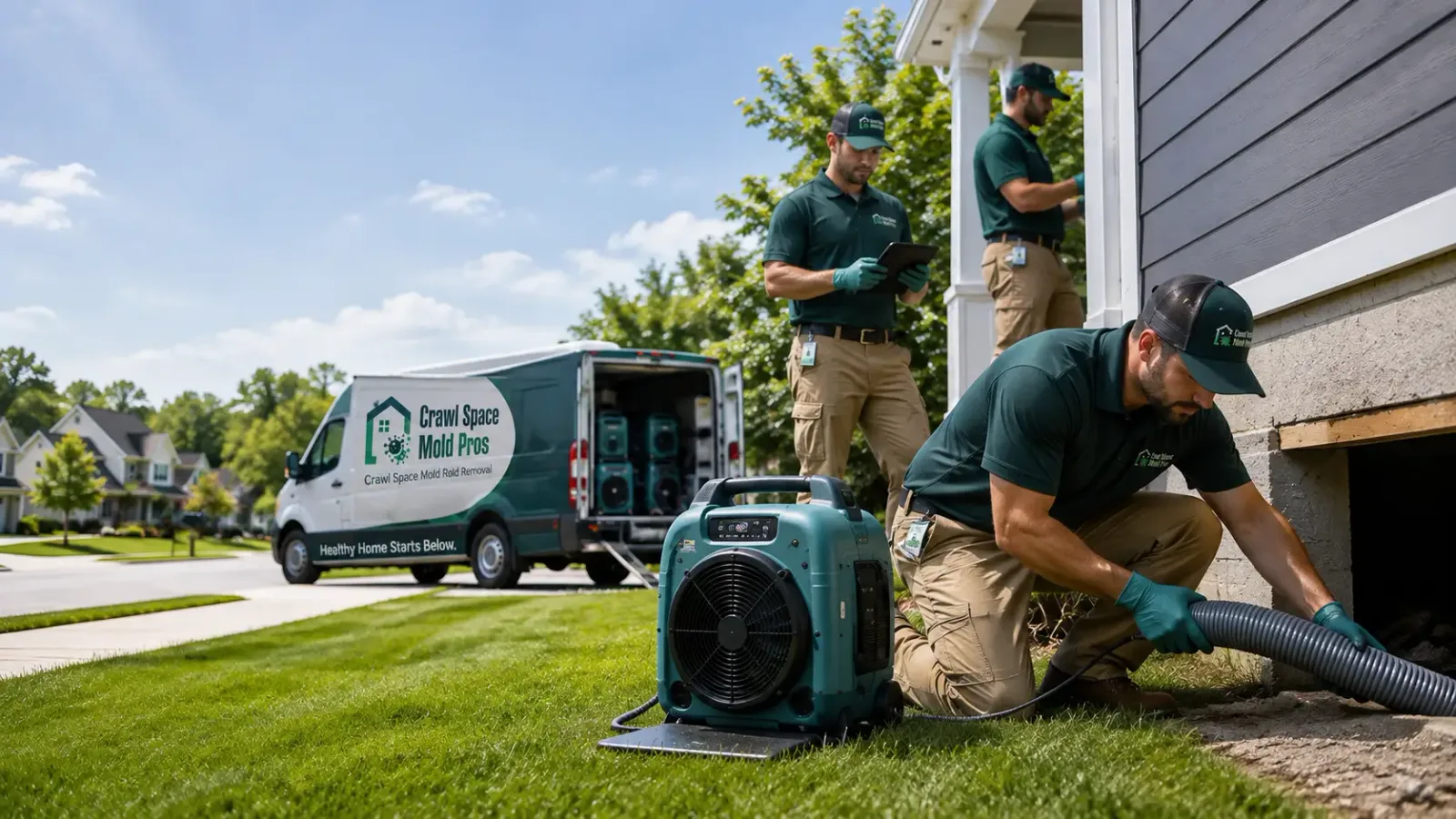 Crawl Space Mold Removal in Canterbury, CT
